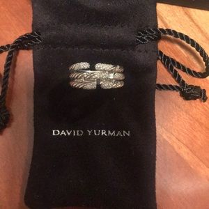 David Yurman Stackable Diamond ring